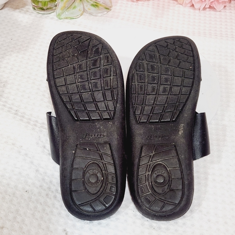 WEINBRENNER Bata Minimalist Leather Jerusalem Style Sandals Size 10 - Picture 10 of 10